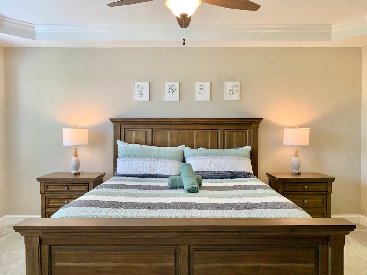 The Green View Villa - Master Bedroom